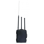 Portable EOD Anti RC Bomb IEDs 600W 12 Bands 20MHz to 6GHz Jammer up to 300m 